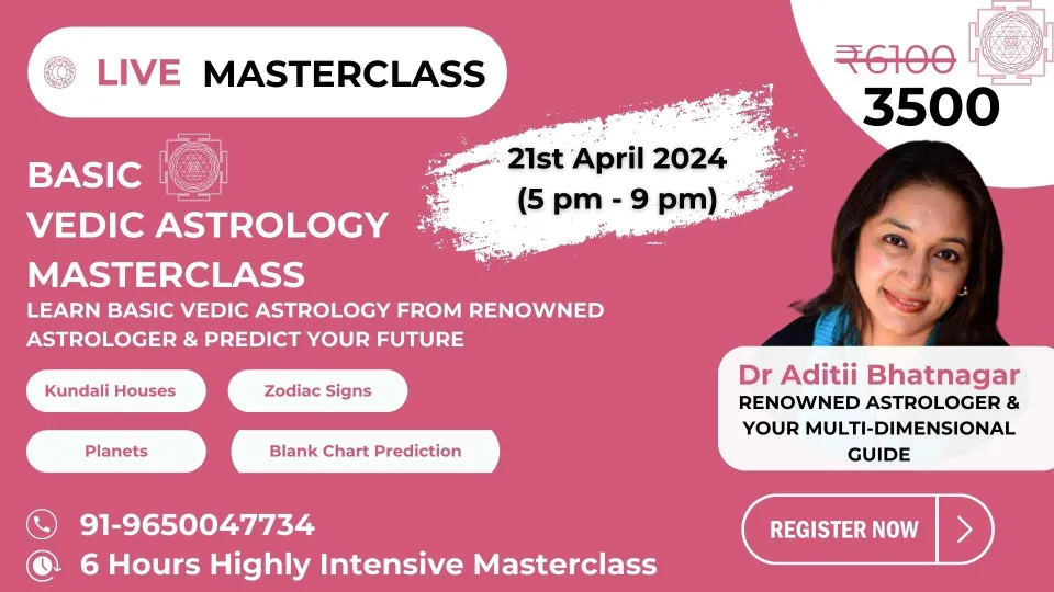 Astrology Masterclass Aditii